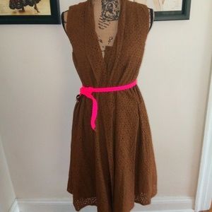 Jones NY NWT brown paisley dress